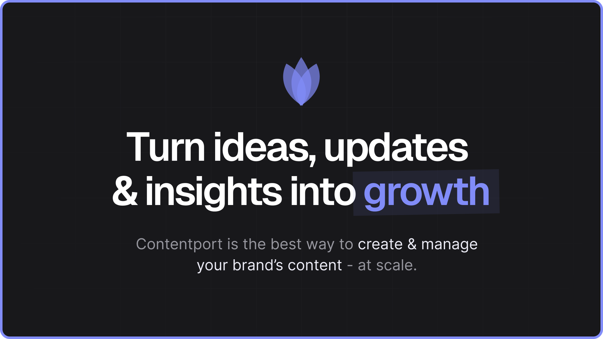 Contentport logo
